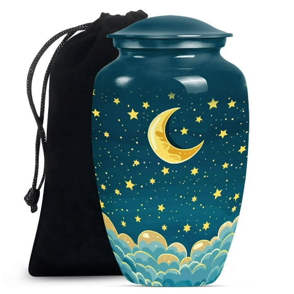 SUBSH Cremation Urns for Men - Burial Urns for Cremated Remains - Cremation Urn - Funeral Urns for Human Ashes Adult - Decorative Urns