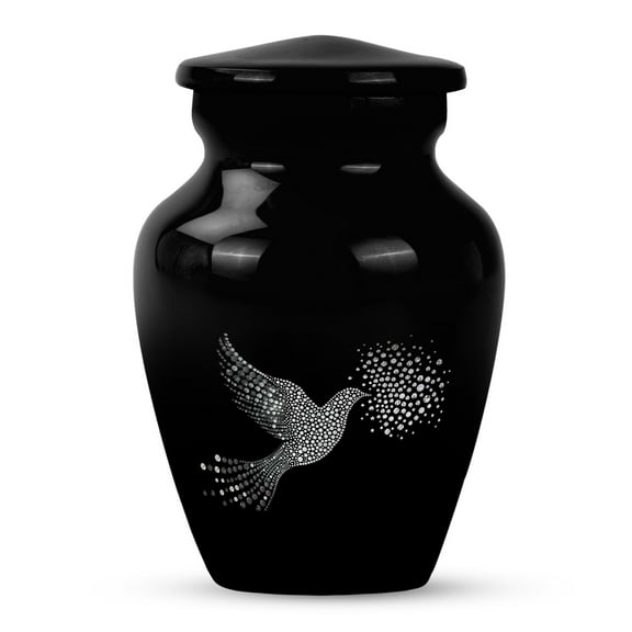 SUBSH Dove Urn - Mini Urns for Human Ashes - Urn for Dad - Urns for Human Ashes Adult Male Dad - Human Cremation Urns - Cremains Containers (3 inch Pack of 1)
