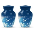 thumbnail image 1 of SUBSH Dove Urn - Small Urn for Ashes - Funeral Urn - Adult Urns for Human Ashes Women - Cremation Urns for Adult Ashes Women - Burial Urns for Ashes (3 inch Pack of 2), 1 of 2