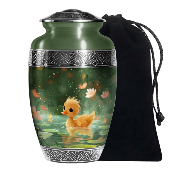 SUBSH Duck Urn-Urns for Human Ashes Large Adult- Cremation Urns for Human Ashes Adult Female - Adult Urns for Human Ashes Women - Cremation Urn Human Ashes - Decorative Urns