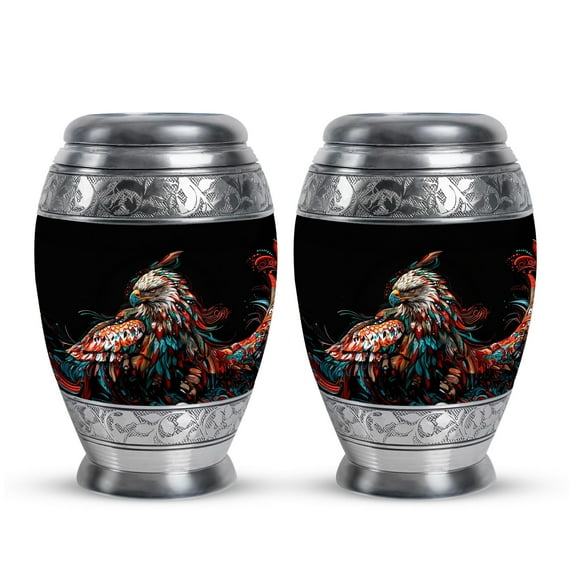 SUBSH Eagle Urn - Cremation Keepsakes for Ashes - Cremation Urn for Ashes - Cremation Companion Urns - Cremation Memorial - (3 inch Pack of 2)
