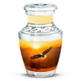 thumbnail image 1 of SUBSH Eagle Urns for Human Ashes - Small Urns for Human Ashes Keepsake - Urns for Ashes Adult Female Mom - Cremation Urns for Adults - Urn for Ashes Adult Male (3 inch Pack of 1), 1 of 2