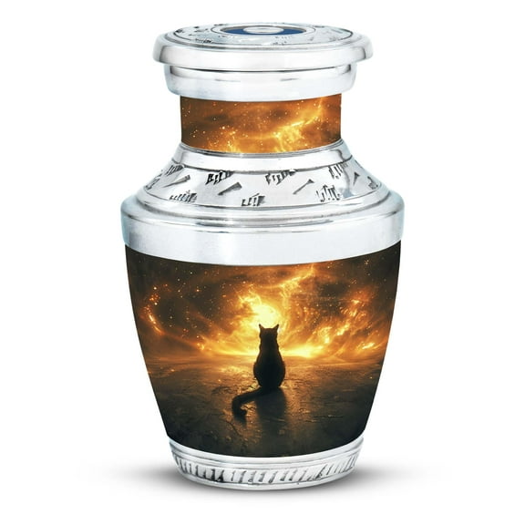 SUBSH Elemental Watcher - Small Urns for Human Ashes - Urn Keepsake - Urns for Human Ashes Adult Male Dad - Funeral Cremation Urns for Ashes - Cremation Urns for Men (Size - 3inch,1pcs)