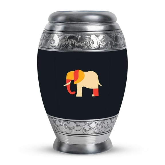 SUBSH Elephant Urn for Ashes - Small Urn for Ashes - Cremation Urn Human Ashes - Cremation Urns for Adult Ashes Women - Adult Urns for Human Ashes Women - (3 inch Pack of 1)
