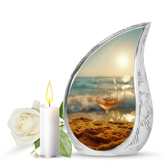 SUBSH Funeral Cremation Urns For Ashes - Urn Large For Human Ashes - Large Urn For Ashes - Cremation Urns For Adults - Adult Urn For Human Ashes Men