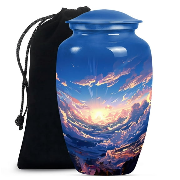 SUBSH Funeral Decorations - Ashes Urn - Urns for Ashes Adult Female Mother - Cremation Urn Human Ashes - Companion Urn