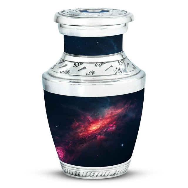 SUBSH Galaxy Urn for Human Ashes - Ash Keepsake - Cremation Memorial - Cremation Urns for Adult Ashes Men - Human Cremation Urns - Urn for Human Ashes (3 INCH Pack of 1)
