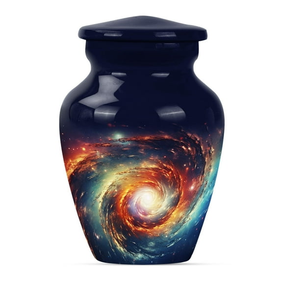 SUBSH Galaxy Urns - Keepsakes for Ashes - Ash Holders for Human Ashes - Urns for Ashes Adult Female Mom - Cremation Urn Human Ashes - Funeral Urns Adult (3 INCH Pack of 1)