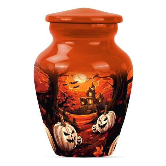 SUBSH Halloween Urn - Mini Urns for Human Ashes - Urns for Human Ashes Adult Female - Burial Urns for Cremated Remains - Funeral Urn Ashes - Urn for Ashes for Women (3 inch Pack of 1)