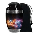 thumbnail image 1 of SUBSH Horse Urn-Large Urn for Human Ashes- Human Cremation Urns - Cremation Urn Human Ashes - Burial Urns for Adult Human Ashes - Cremation Urns for Adult Ashes Women, 1 of 2