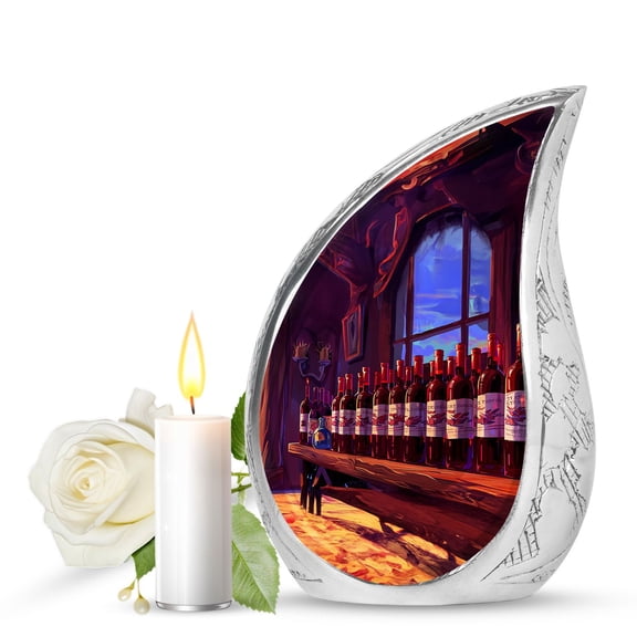 SUBSH Large Urn For Ashes Dad - Urn For Mom Ashes - Urns For Ashes Large - Cremation Urn - Cremation Urns For Ashes For Women