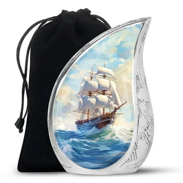 SUBSH Large Urn For Ashes - Urn For Ashes For Women Large - Urns For Ashes Adult Male Large - Funeral Cremation Urns For Ashes