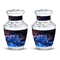 thumbnail image 1 of SUBSH Lynx in Luminance - Mini Urns for Ashes - Keepsake for Ashes - Funeral Urns for Adult Ashes Women - Funeral Urns for Human Ashes Adult - Cremation Memorial (Size - 3inch,2pcs), 1 of 2