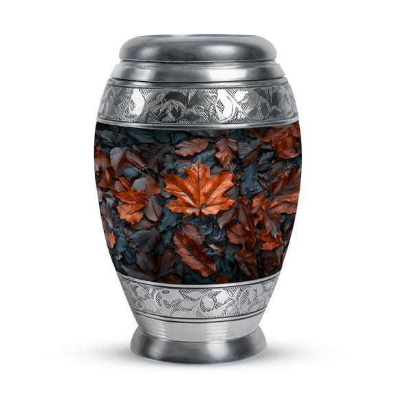 SUBSH Mapple Leaf Urn - Mini Urns for Ashes - Urns for Human Ashes Adult Male - Ashes Urn Adult - Adult Urns for Human Ashes Men - (3 inch Pack of 1)