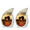 thumbnail image 1 of SUBSH Mother Love Burial Urns - Urns For Ashes Keepsake - Urn For Mom Ashes - Pack Of 2 - Human Urns For Ashes - Funeral Urns For Ashes - Small Urns For Human Ashes, 1 of 2