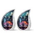 thumbnail image 1 of SUBSH Mystical Arbor Lights - Urns For Ashes Adult Male - Urns For Ashes Adult Female Mom - Funeral Urns For Human Ashes Adult - Pack Of 2 - Small Urn For Human Ashes, 1 of 2