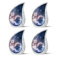 thumbnail image 1 of SUBSH Mystical Ember Reflections - Cremation Keepsake Urns For Ashes - Urns For Burial - Small Keepsake Urns - Pack Of 4 - Urns For Human Ashes Small Adult - Urns For Ashes Adult Male - Funeral Urn, 1 of 2
