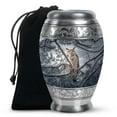thumbnail image 1 of SUBSH Owl Urn - Cremation Urn Human Ashes - Urns for Human Ashes Adult Female - Cremation Companion Urns - Cremation Urns for Adults - (10 inch Pack of 1), 1 of 2