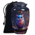 thumbnail image 1 of SUBSH Owl Urn - Cremation Urns for Men - Urns for Human Ashes Adult Female - Cremation Urns for Human Ashes Adult Female - Urns for Ashes Adult Female Mom - (10 inch Pack of 1), 1 of 2