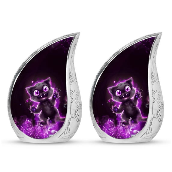 SUBSH Paws Cremation Urns For Women - Urns Cremation - Urns For Human Ashes Adult Male - Pack Of 2 - Urns For Ashes Keepsake - Ashes Keepsake - Cremation Urn - Burial Urns For Ashes