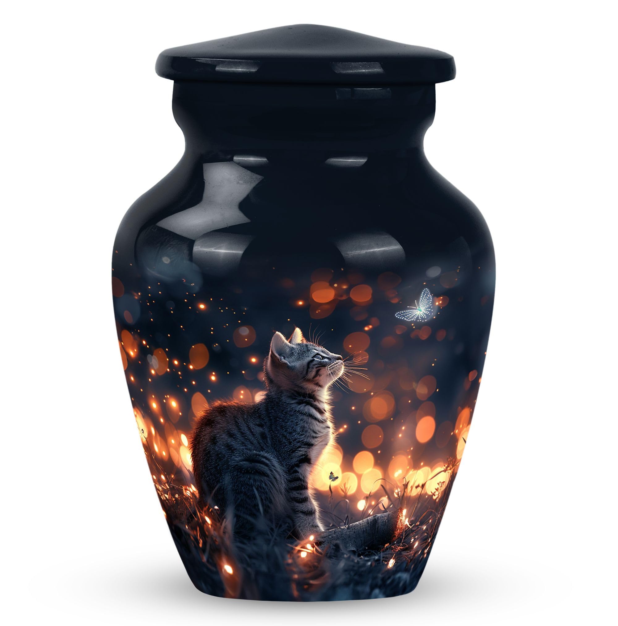 SUBSH Pet Urn Cat Urns for Ashes - Small Urn Dad - Urns for Ashes Adult Female Mother - Cremation Urns Adult - Funeral Urns for Human Ashes Adult - Urns for Adult Female (Size-3inch,1pcs)
