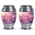 thumbnail image 1 of SUBSH Petals Flower Urn - Small Urns for Ashes - Little Urn - Urn for Adult Female Ashes - Urns for Mom - Human Remains Urns (Size - 3inch,2pcs), 1 of 2
