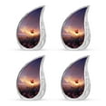 thumbnail image 1 of SUBSH Purple Meadow Urns For Ashes Adult Male - Urns For Women Human Ashes - Urn For Human Ashes Medium Size - Pack Of 4 - Decorative Urns For Human Ashes - Cremation Urns For Ashes, 1 of 2