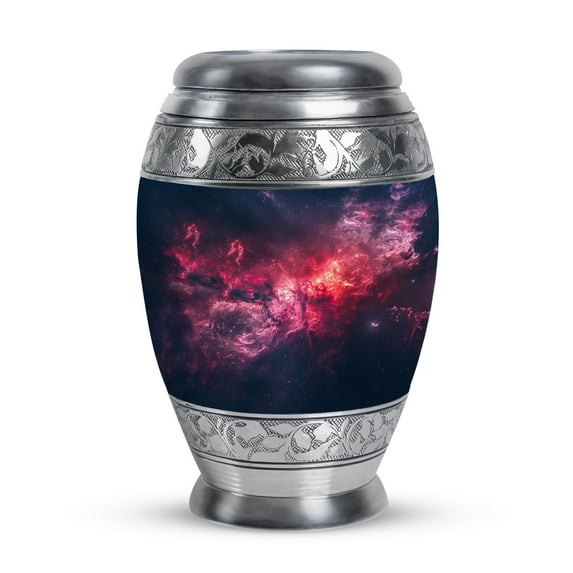 SUBSH Small Urn for Ashes Galaxy - Memorial Urns and Keepsakes for Ashes - Ash Urns for Humans - Burial Urns for Human Ashes Adult Male - Ash Holders for Ashes (3 INCH Pack of 1) -
