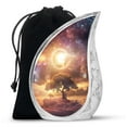 thumbnail image 1 of SUBSH Solar Symphony - Large Urns For Human Ashes Adult Male - Urn For Human Ashes Adult Men - Funeral Urns For Human Ashes Adult - 10 Inch - Large Urn - Urn For Ashes Adult Male, 1 of 2