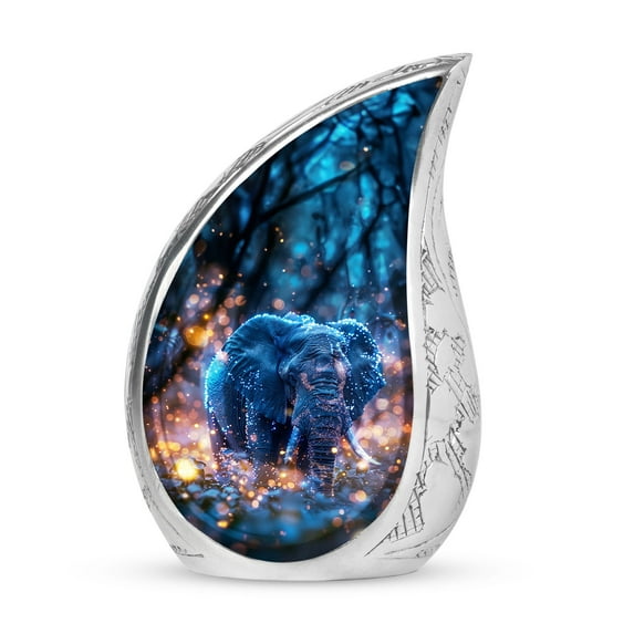 SUBSH Stardust Jungle Gentleman - Cremation Urns For Women - Urns For Ashes Keepsake - Urns For Adult Female - Pack Of 1 - Urns For Human Ashes - Urns Human Ashes - Urns For Ashes