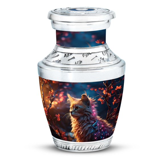 SUBSH Twilight Pet Urn Cat Urns for Ashes - Ashes Keepsake - Small Ash Urns - Cremation Urns for Adult Ashes Women - Cremation Urns for Adult Ashes (Size - 3inch,1pcs)
