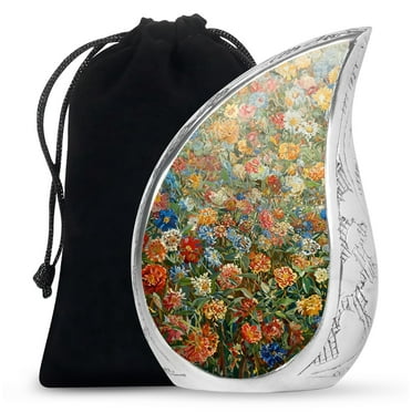 SUBSH Urn For Adult Ashes - Urn Human Ashes Large - Burial Urn For Ashes - Decorative Urn - Funeral Memorial Urns - Metal Urns For Male Ashes