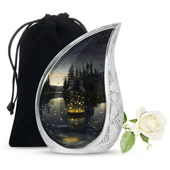 SUBSH Urn For Human Ashes Adult Woman - Funeral Cremation Urns For Ashes - Urns For Ashes Adult Female Mom