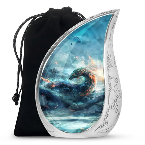 SUBSH Urn For Human Ashes - Large Cremation Urns - Urn Large - Funeral Urns - Adult Size Urn - Memorial Urn For Male & Female