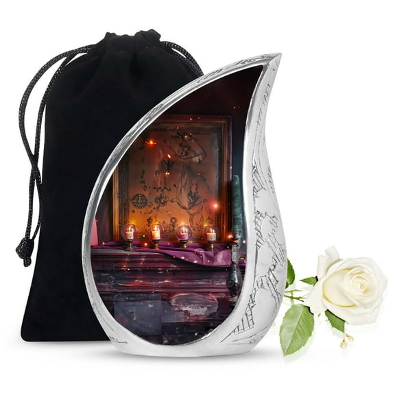 SUBSH Urn For Mom Ashes - Large Urn - Cremation Urns For Human Ashes Adult Female - Urns For Ashes - Large Urn For Ashes