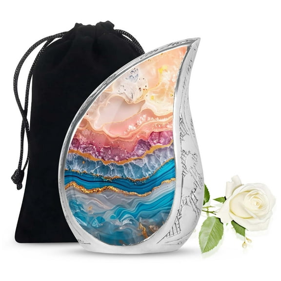 SUBSH Urns For Ashes Adult Female Mom - Urn Decorations - Urns For Human Ashes Large Size Large - Cremation Urn Human