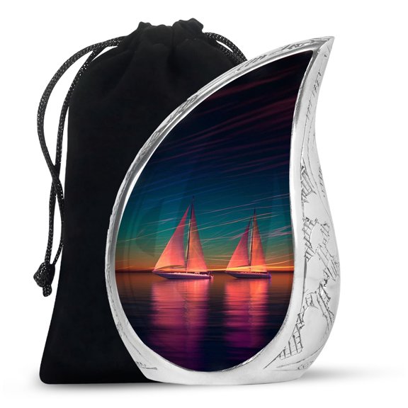 SUBSH Urns For Dad - Urn For Mom Ashes - Large Urn - Cremation Urn Human - Urns For Ashes - Large Burial Urns For Adult Human Ashes - Memorial Ashes Urn