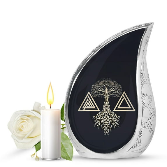 SUBSH Urns For Men Ashes Adult Male - Urns For Human Ashes Large Size Large - Urns For Human Ashes Adult Female Mom - Cremation Urn Human
