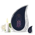 thumbnail image 1 of SUBSH Zodiac Adult Urns For Human Ashes Men - Cremation Urns For Human Ashes - Urns For Burial - Combo 1 Large & 1 Small - Urns For Human Ashes Adult Woman - Urn For Ashes - Cremation Urn Small, 1 of 2