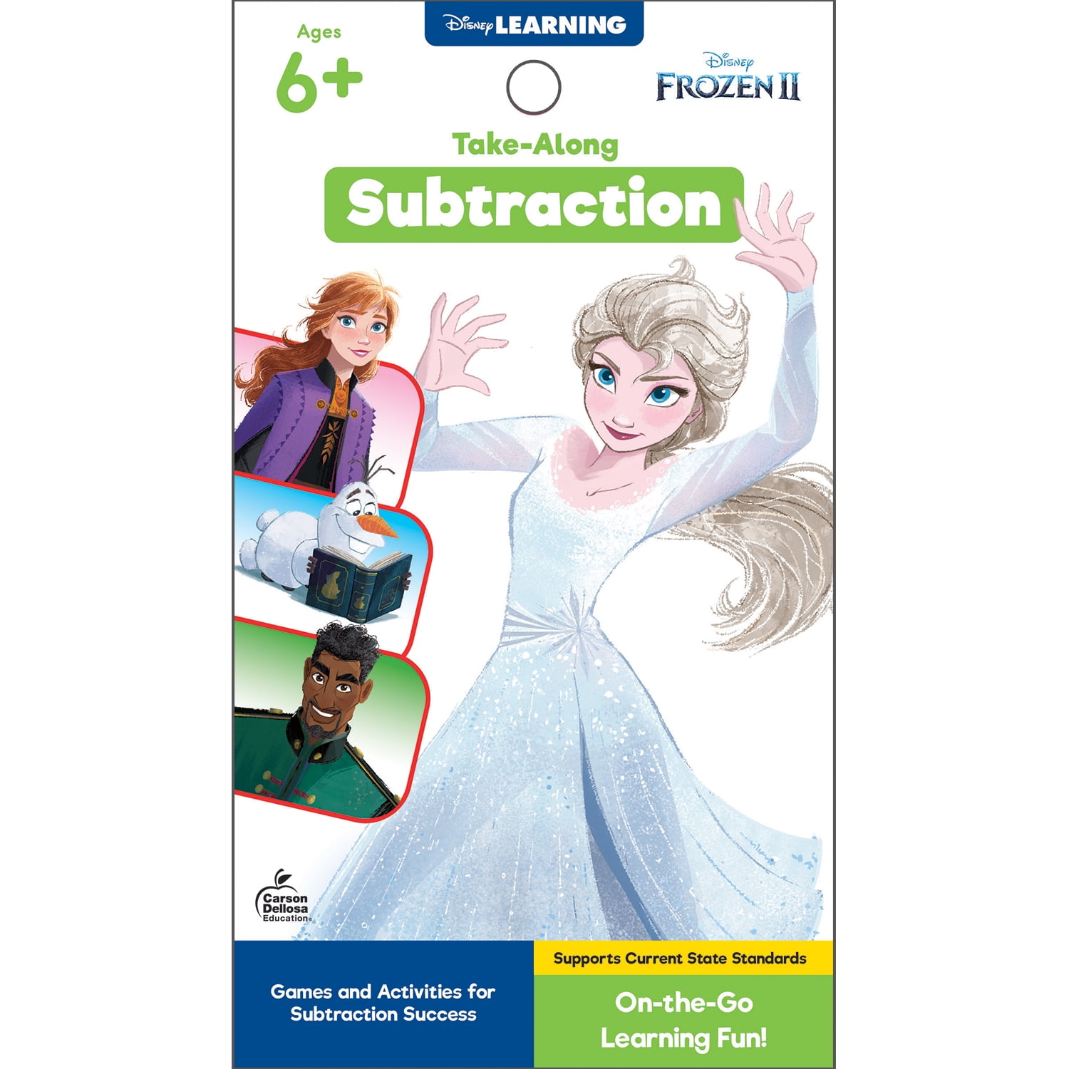 DISNEY LEARNING; CARSON DELLOSA EDUCATION; CARSON DELLOSA EDUCATION SUBTRACTION DISNEY/PIXAR BOOKS