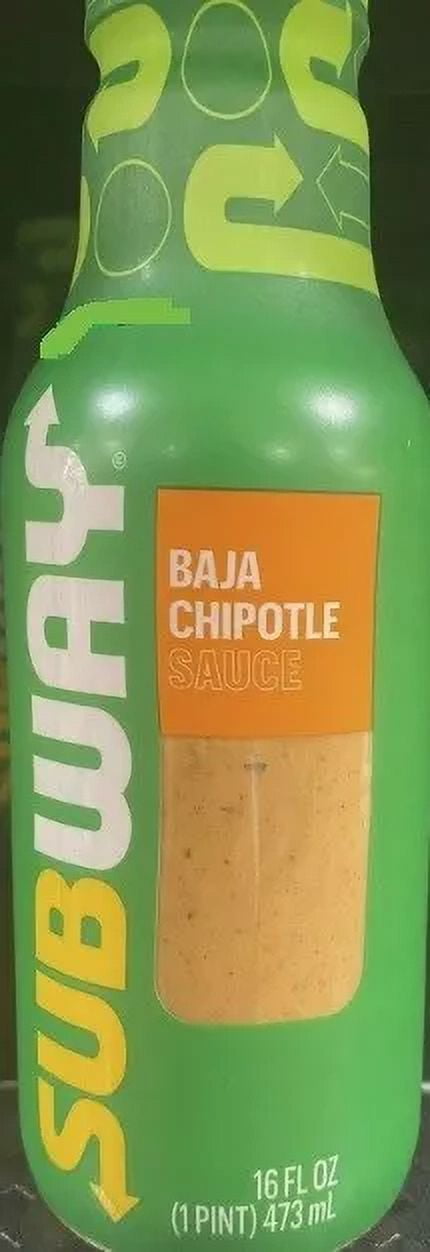 SUBWAY BAJA CHIPOTLE Sauce 16 Fl Oz Bottle - DISPLAY READY - Walmart.com