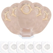 SUCONBE Colostomy Bag, 21PCS Ostomy bag with Hook-and-Loop Closure- 15 PCS Two Piece Drainable Pouches and 6PCS Stoma Skin Barrier
