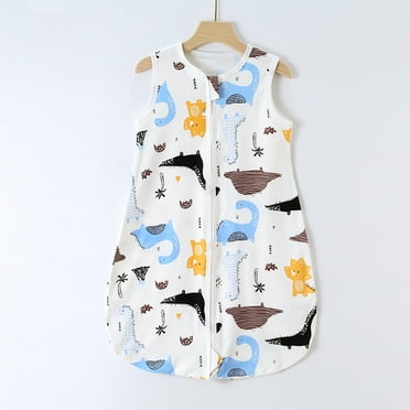 SUCS Baby Sleeping Bag Made of 100% Pure Cotton, Anti Kick, Sleeveless Vest, Sleeping Clothes for Baby