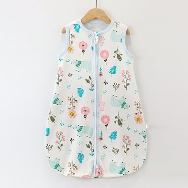 SUCS Baby Sleeping Bag Made of 100% Pure Cotton, Anti Kick, Sleeveless Vest, Sleeping Clothes for Baby