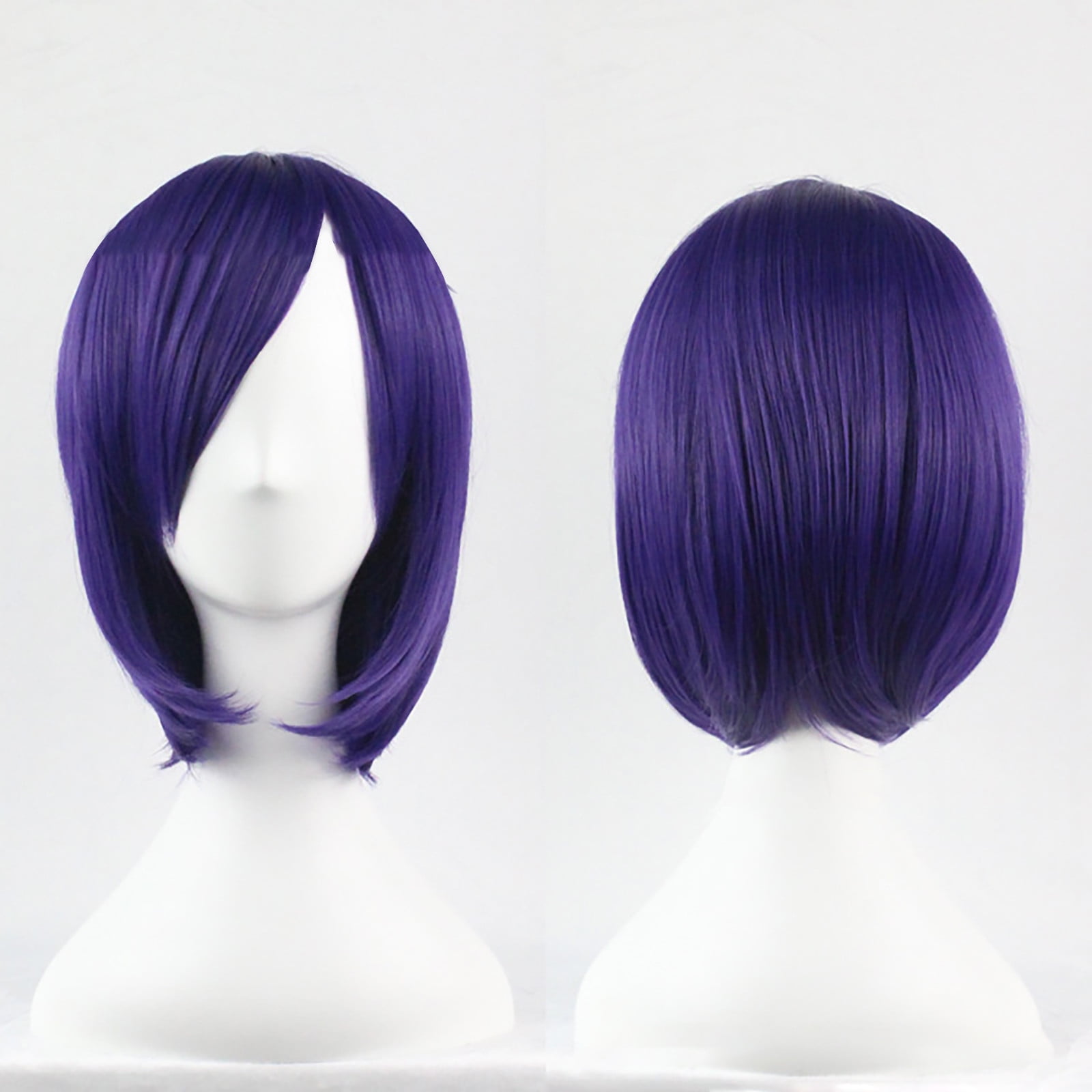SUCS Brazilian Virgin Hair Full Lace Cap Band Human Hair Wigs For Black Women Fashion Girl Natural Short Straight Wig Slant
