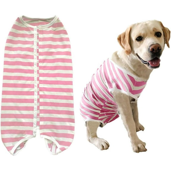 SUCS Dog Recovery Suit Post Surgery Shirt for Puppy, Wound Protective Clothes for Little Animals Dogs Cat