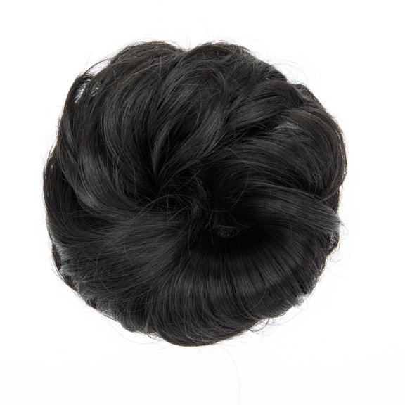 SUCS Hair Bun Extensions Curly Messy Updo Donut Chignons Hairpiece
