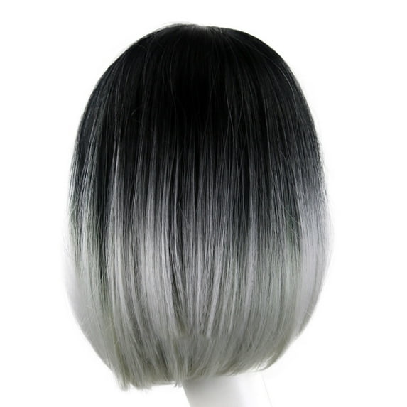 SUCS Headband Wigs Wigs Short Straight Synthetic Hair Full Wigs for Women Natural Looking Heat Multicolor
