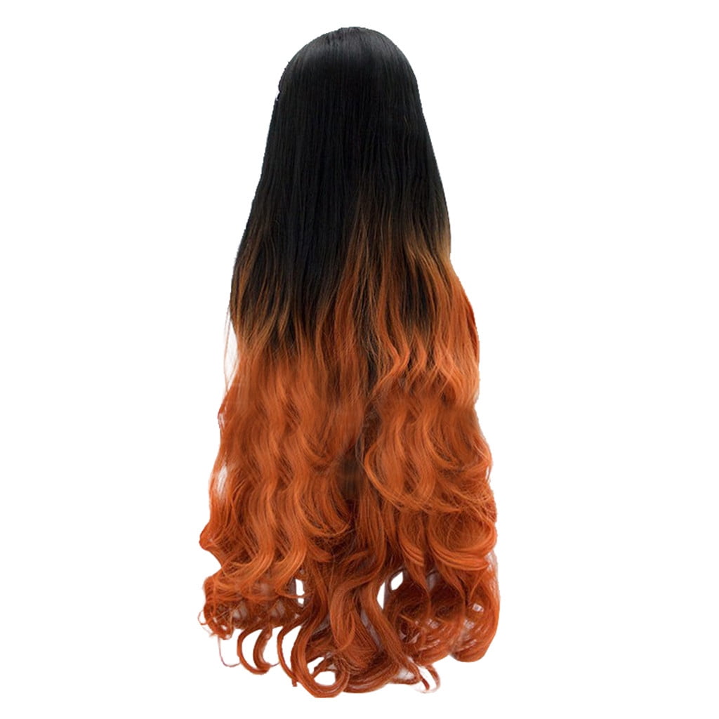 SUCS Headband Wigs Women's Fashion Wig Black Synthetic Wigs hair Wave ...