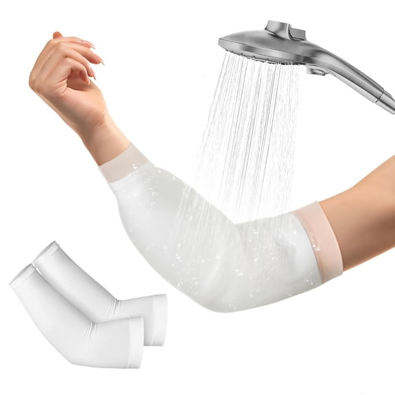 SUCS PICC Line Shower Cover for Upper Arm, Watertight Arm Shower Protector for PICC Line, Chemotherapy, Home Antibiotic Infusion and Surgery New Liquid Silicone Material